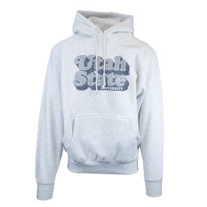 Gray Retro Utah State University Sweatshirt